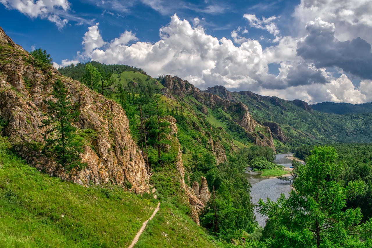 Berge, Landschaft, Himmel Bild